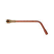 Best Welds MFA-8 Victor-style heating nozzle size 8 copper tube angled tip with brass fitting for acetylene torch