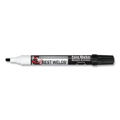 Paint Marker, Reversible Bullet/Bullet Tip, Black
