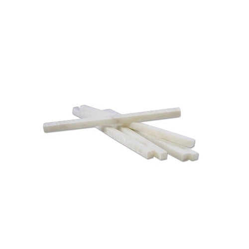 Best Welds square soapstone 1/4 in x 5 in white square-profile welding marker sticks fanned bundle