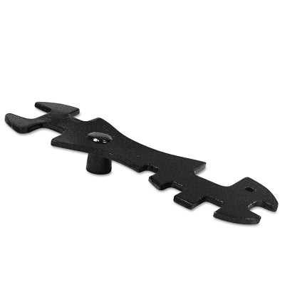 Tank Wrench, Steel, 8-1/2 in Opening, For Regulators/Torches/Acetylene Cylinders, Steel
