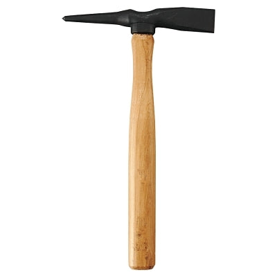Chipping Hammer, Extra Heavy-Duty, 315 mm L, Cone and Chisel, Wood Handle