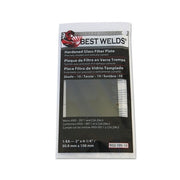 Best Welds glass filter plate shade 10, 2x4-1/4 in, green-tinted ANSI Z87.1 certified welding filter plate