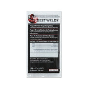 Best Welds polycarbonate magnifying plate 2 x 4-1/4 in 1.25 diopter clear scratch-resistant packaged welding lens
