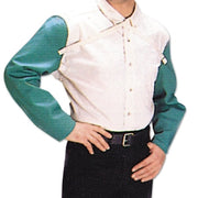 FR Cotton Sateen Sleeves, 23 in L, Snaps Closure, One Size Fits Most, Visual Green