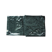 Best Welds welding curtain 6x8 ft 14 mil PVC green folded flat with brass grommet corner visible