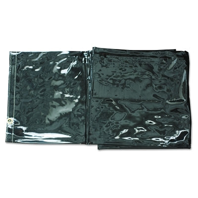 Welding Curtain, 6 ft x 8 ft, PVC, Green, 14 mil