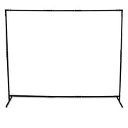 Curtain Frame, 6 ft X 6 ft Expandable to 6 ft X 8 ft, Steel, Black