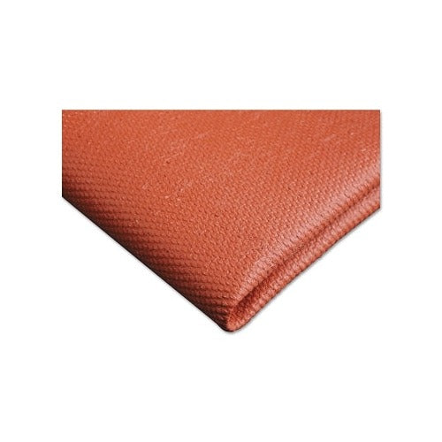 Best Welds fiberglass roll goods 40 in x 50 yd tan 18 oz folded woven fabric welding blanket corner view