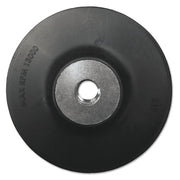 General Purpose Back-up Pad, 7 in dia, 5/8 in -11 arbor, Medium, 8500 RPM