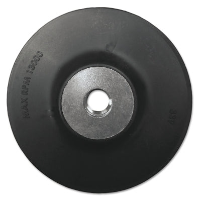 ANCHOR BRAND General Purpose Back-up Pad 5 in dia x 5/8 in-11 arbor, Medium, 12000 RPM sanding pad