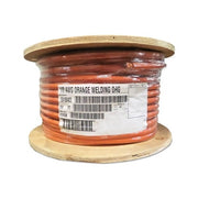 Best Welds welding cable 2 AWG red orange jacket on wooden spool 500 ft welding cable