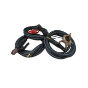 Best Welds welding cable assembly 2/0 AWG 50 ft black cables with electrode holder ground clamp connectors