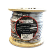 Best Welds welding cable 2/0 AWG black jacket on labeled wooden spool 250 ft reel welding cable