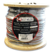 Welding Cable, 1 AWG, 500 ft L, Black