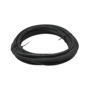 Best Welds welding cable 4 AWG 100 ft black, loose coiled ring on white background, unboxed cable view