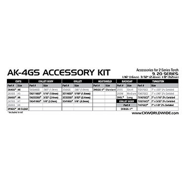 Accessory Kit 2 Series AK-4GS