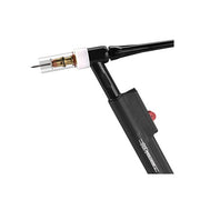 CK Amptrak 10k Ohm 14' cable amperage control handle with TIG torch, black grip, red button, brass connector