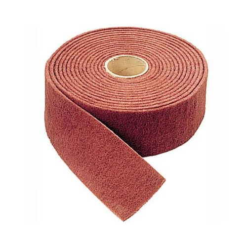 Walter 07B504 Blendex hand finishing roll 4x30in white cleaning grade nonwoven roll on cardboard core