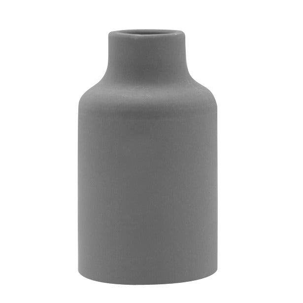 CK 3SG8 Series 3 Super Cup 1/2" x 1-5/8", grey ceramic straight-walled cylinder with narrow top collar, TIG nozzle