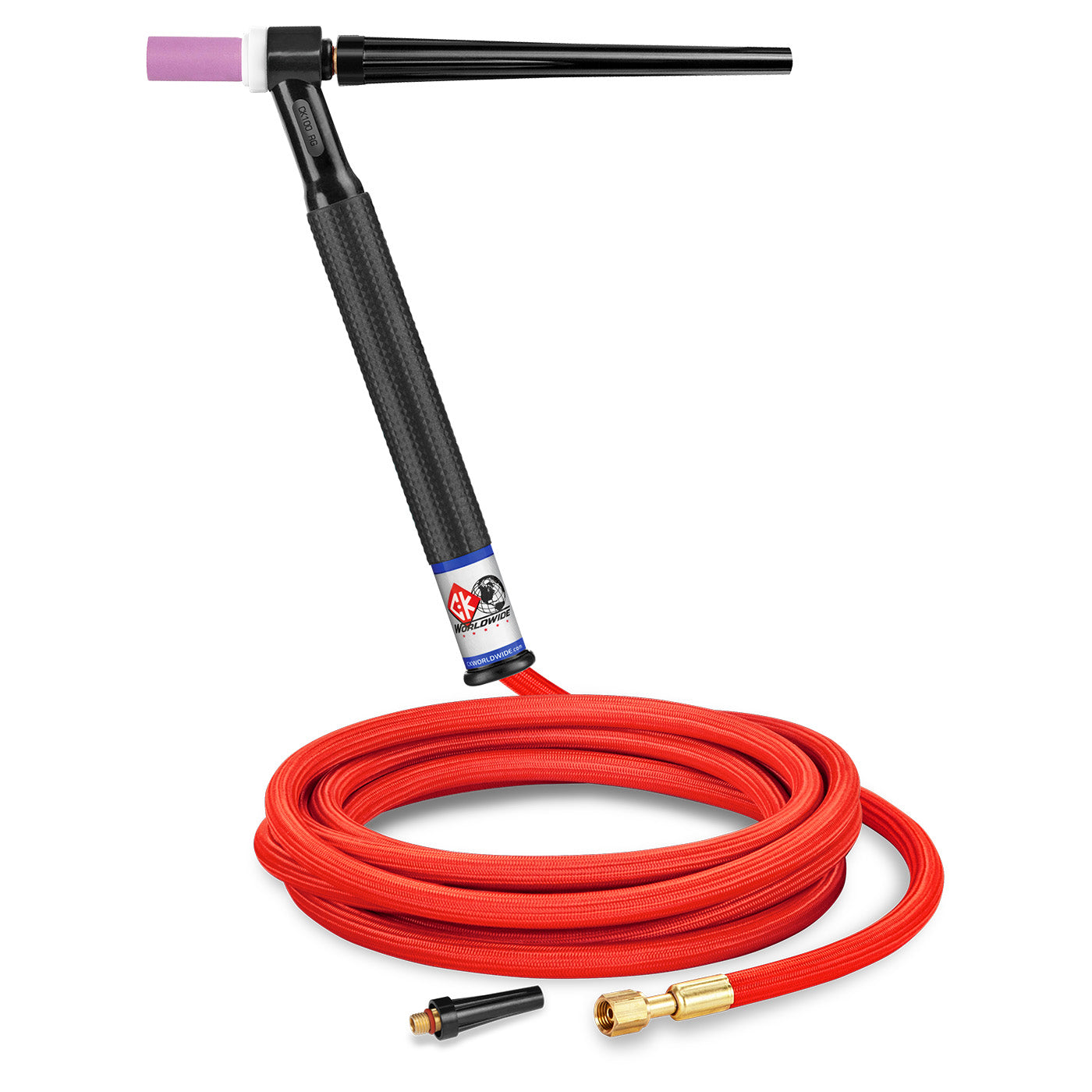 CK Worldwide CK112HSF 125 Amp Gas-Cooled TIG Torch with 12.5' Superflex Cable