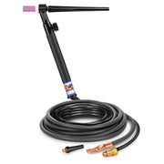 CK Worldwide CK112VN TIG Torch 125 Amp Gas-Cooled Rigid Head with Valve
