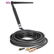 CK Worldwide CK125N 125 Amp Gas-Cooled TIG Torch, Rigid Head, 25' Cable