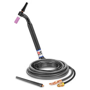 CK Worldwide CK1325N FX 130 Amp TIG Torch with Flex Head - Gas-Cooled, 25' Cable