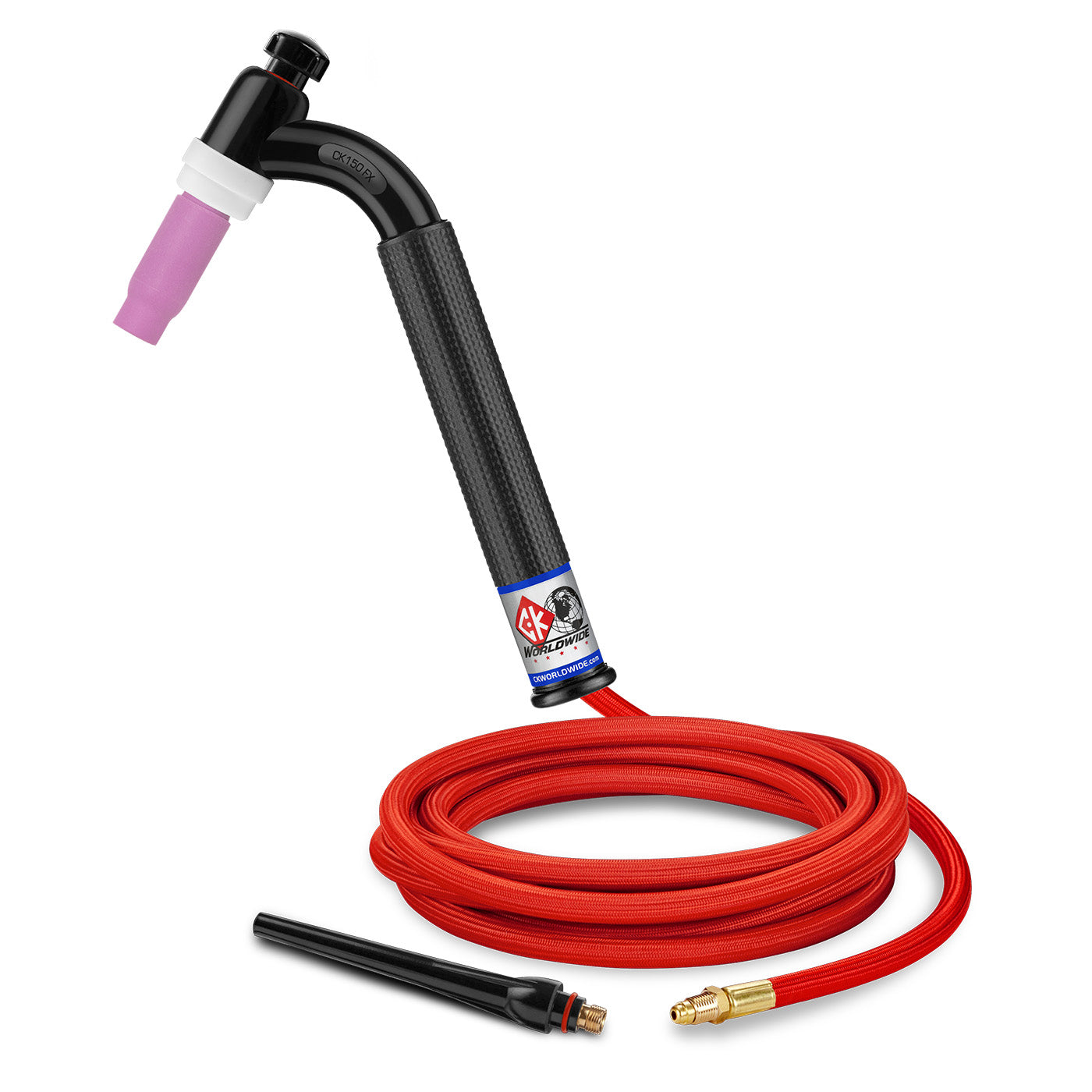 CK Worldwide CK1512HSF FX TIG Torch - 150 Amp Gas-Cooled w/ 12.5' Superflex Cable