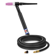 CK Worldwide CK1512H RG TIG Torch - 150 Amp Gas-Cooled Rigid Head 12.5