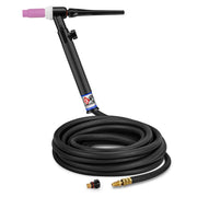 CK Worldwide CK1525VH RG - 150 Amp TIG Torch, Rigid Head with Valve, Gas-Cooled, 25