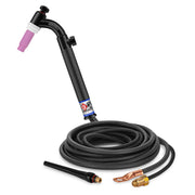 CK Worldwide CK1525VNSF FX TIG Torch - 150 Amp Gas-Cooled Flex Head with Valve, 25' Superflex Cable