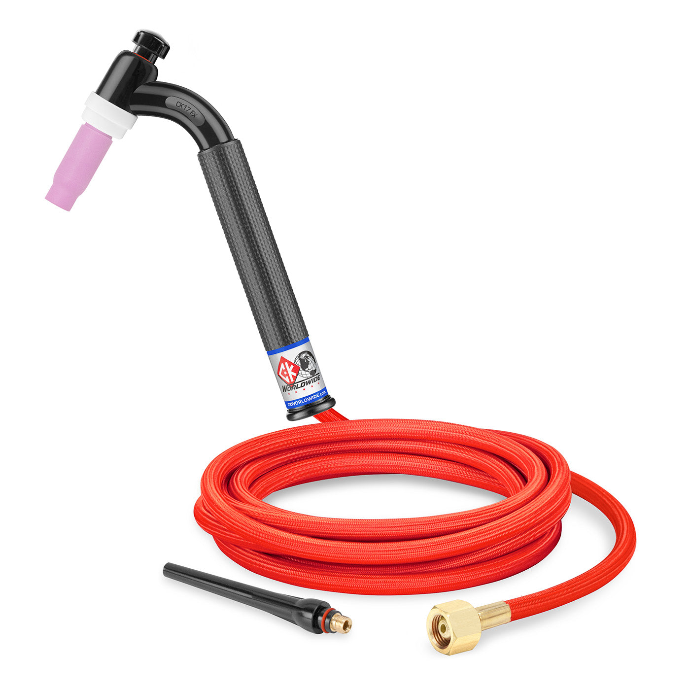 CK Worldwide CK17-12-RSF FX 150A Flex Head TIG Torch Gas-Cooled 12.5