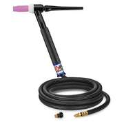 CK Worldwide CK17-12-R RG 150 Amp TIG Torch, Gas-Cooled, Rigid Head, 12.5