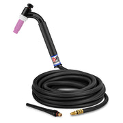 CK Worldwide CK17-25-R FX 150A Flex Head TIG Torch - Gas Cooled, 25ft Cable