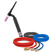 CK Worldwide CK18-12SF FX 350 Amp Flex Head TIG Torch, Water-Cooled, 12.5' SuperFlex