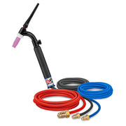 CK Worldwide CK18V-12SF FX 350 Amp Flex Head TIG Torch with Valve, Water-Cooled, 12.5