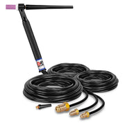 CK Worldwide CK20-25 Water-Cooled TIG Torch - 250A Rigid Head, 25' Cable