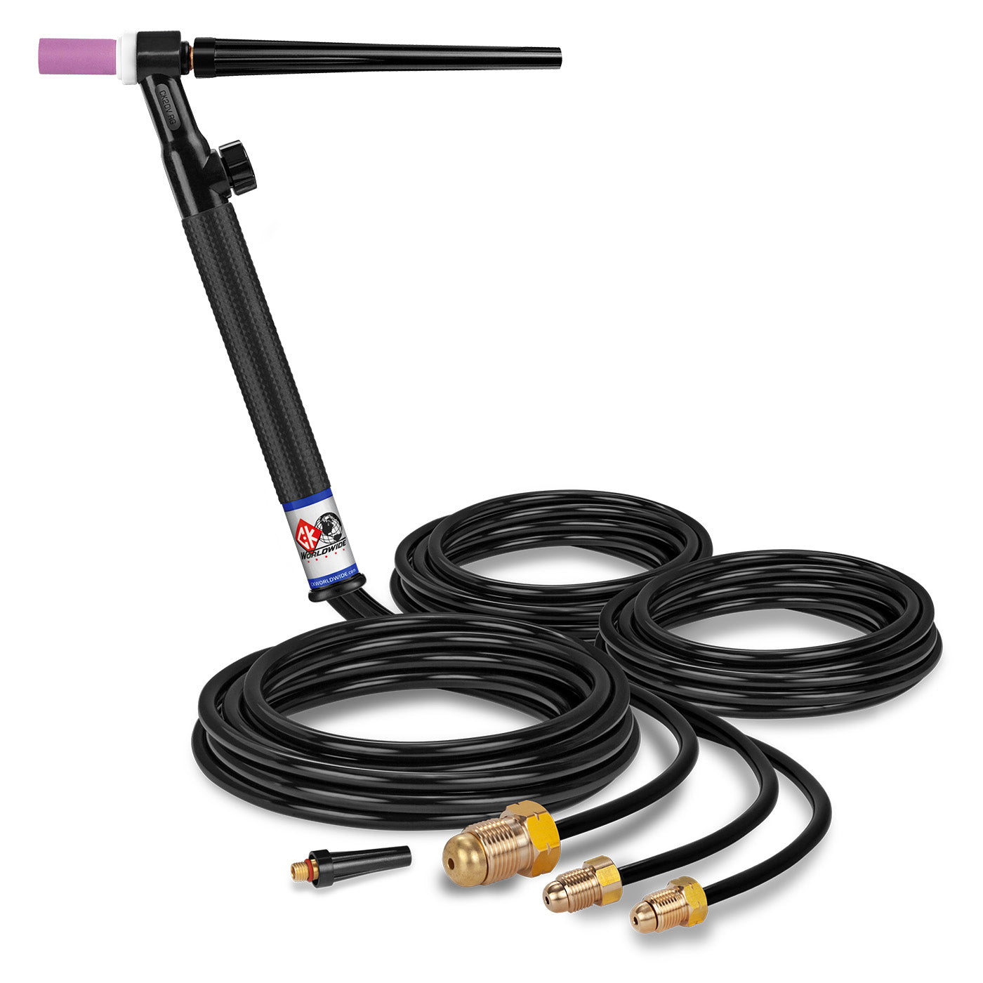 CK Worldwide CK20V-12 250 Amp Water-Cooled TIG Torch with Valve, 12.5' Cable