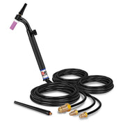 CK Worldwide CK20V-12 FX 250 Amp Flex Head TIG Torch with Valve, Water-Cooled, 12.5