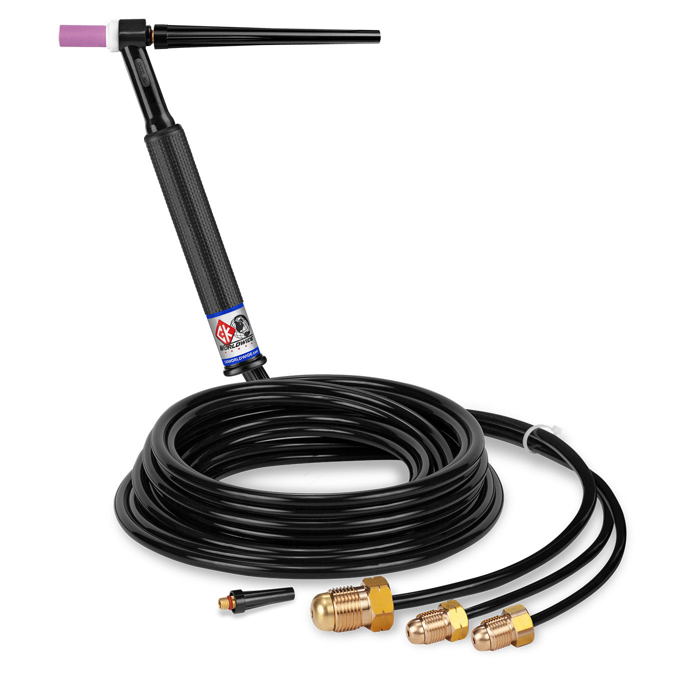 CK Worldwide CK2312 300A Water-Cooled TIG Torch, Rigid Head, 12.5