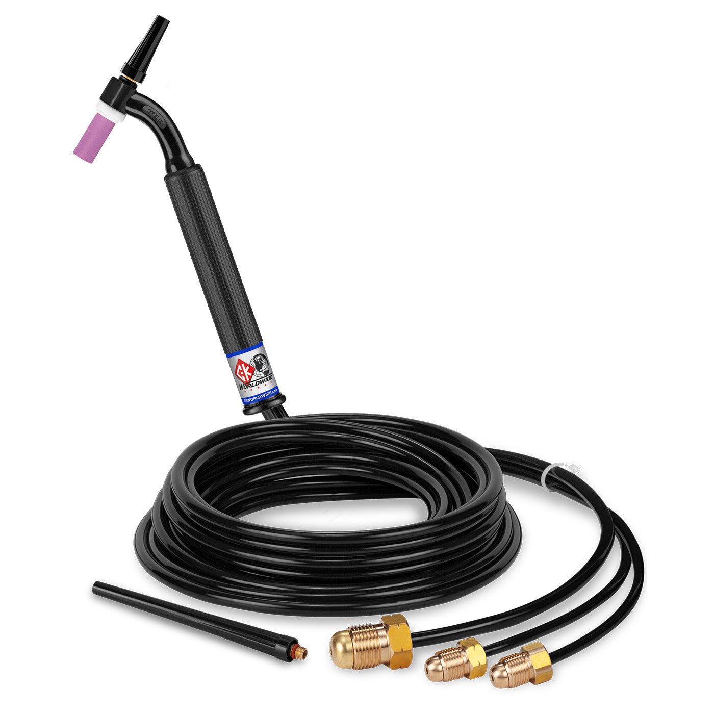 CK Worldwide CK2312 FX - 300 Amp Flex Head TIG Torch, Water-Cooled, 12.5