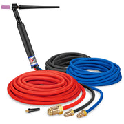 CK Worldwide CK2325 300 Amp Water-Cooled TIG Torch, Rigid Head, 25' Cable