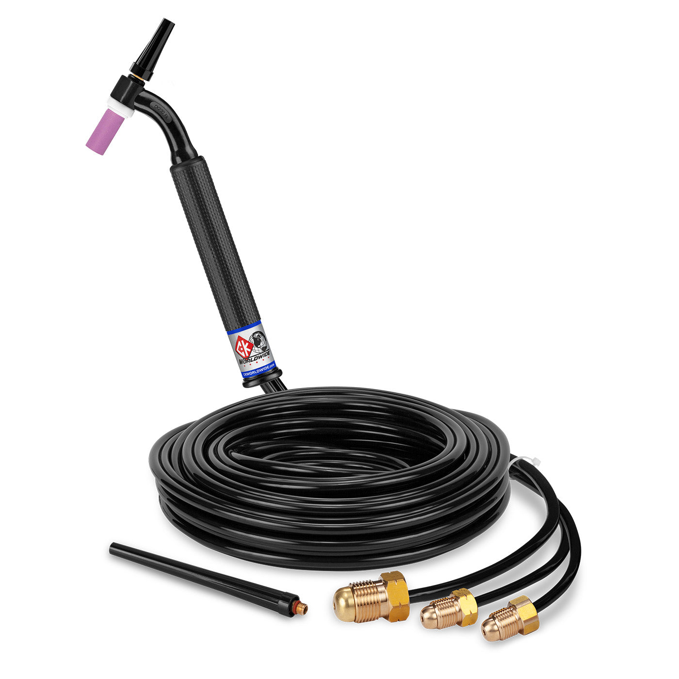 CK Worldwide CK2325 FX - 300 Amp Water-Cooled Flex Head TIG Torch, 25' Cable