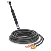 CK Worldwide CK24-12-2SF RG 80 Amp Rigid Head TIG Torch, Gas-Cooled, 12.5' SuperFlex Cable