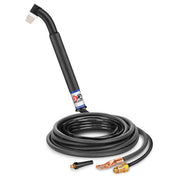 CK Worldwide CK24-12-2 FX 90 Amp Flex Head TIG Torch, Gas-Cooled, 12.5