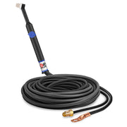 CK24V-25-2SF RG - 80 Amp Rigid Head TIG Torch with Valve, Gas-Cooled, 25' SuperFlex Cable