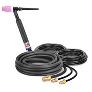 CK Worldwide CK5125 - 500 Amp Water-Cooled TIG Torch, Rigid Head, 25' Cable