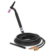 CK9-12-2SF FX - 125 Amp Flex Head TIG Torch, Gas-Cooled, 12.5' Superflex Cable
