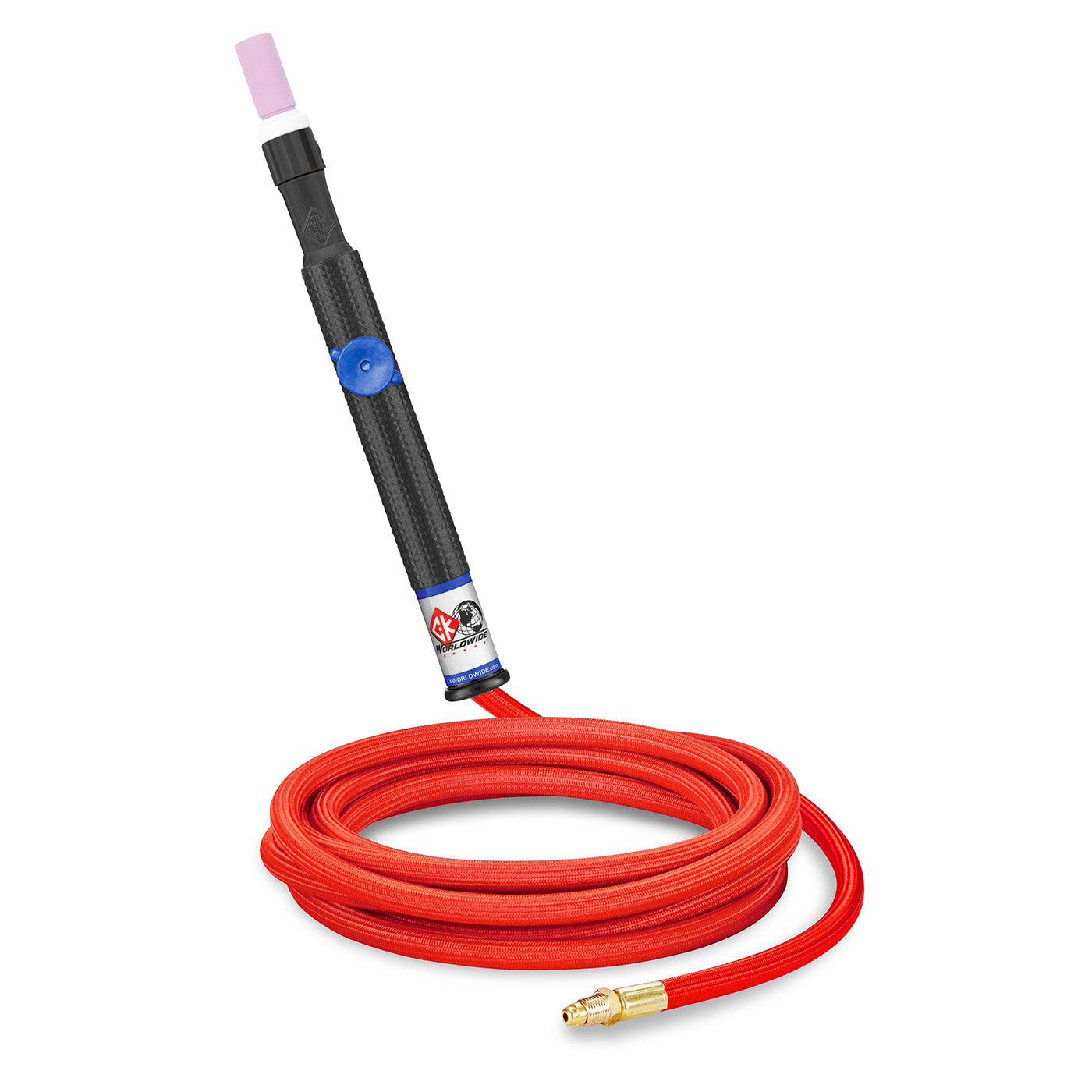 CK9PV-12-RSF - 125 Amp Gas-Cooled TIG Torch with Valve, 12.5' Superflex Cable