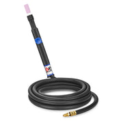 CK Worldwide CK9PV-12-R 125 Amp TIG Torch with Valve, Gas-Cooled, 12.5' Cables